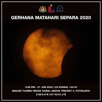 Gerhana Matahari Separa Jun 2020 10